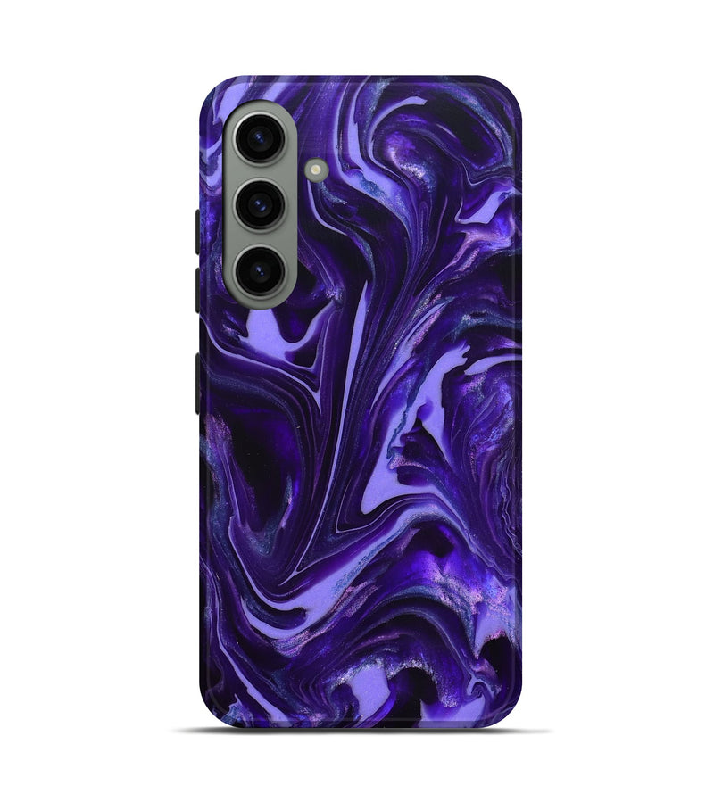 Galaxy S24 ResinArt Live Edge Phone Case - Karyn (Purple, 820707)