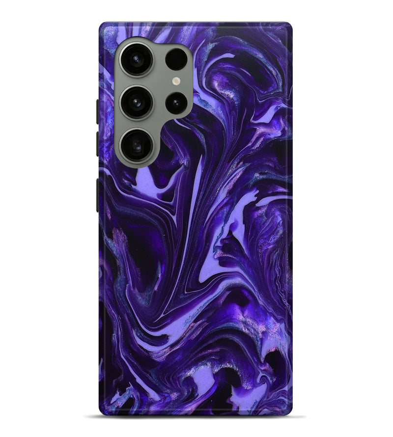 Galaxy S24 Ultra ResinArt Live Edge Phone Case - Karyn (Purple, 820707)