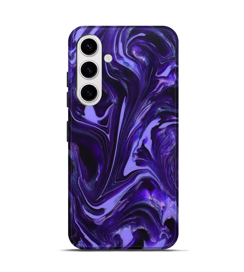Galaxy S25 ResinArt Live Edge Phone Case - Karyn (Purple, 820707)