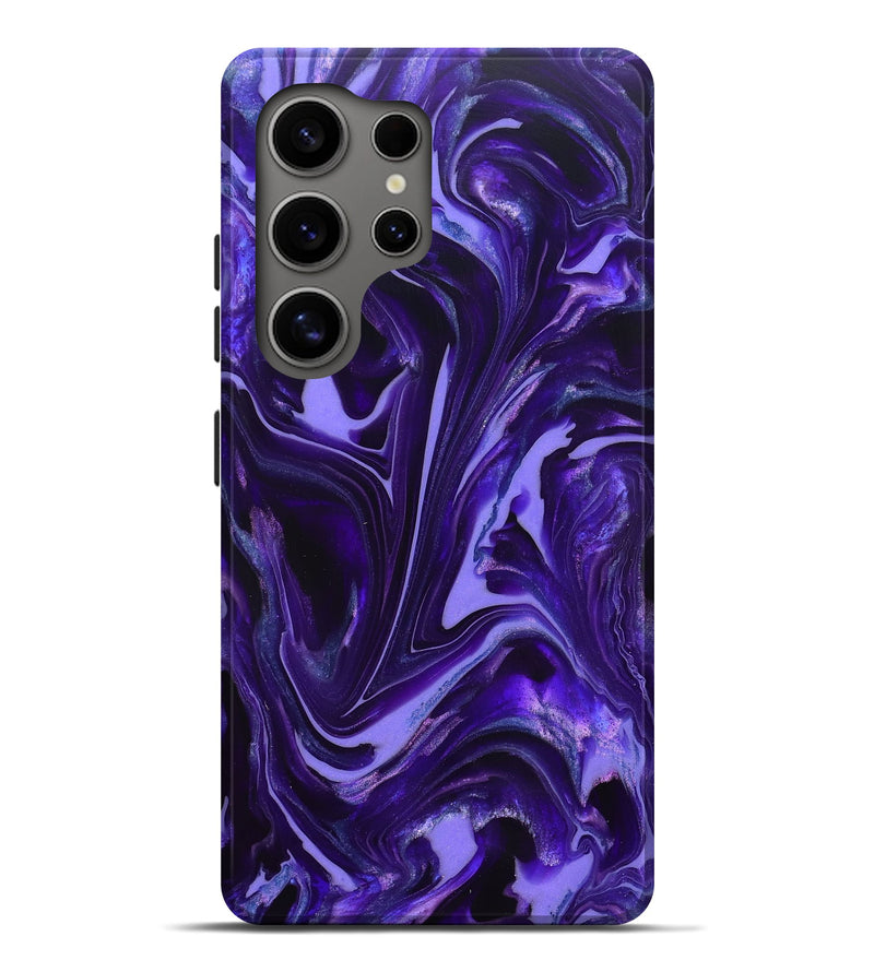 Galaxy S25 Ultra ResinArt Live Edge Phone Case - Karyn (Purple, 820707)