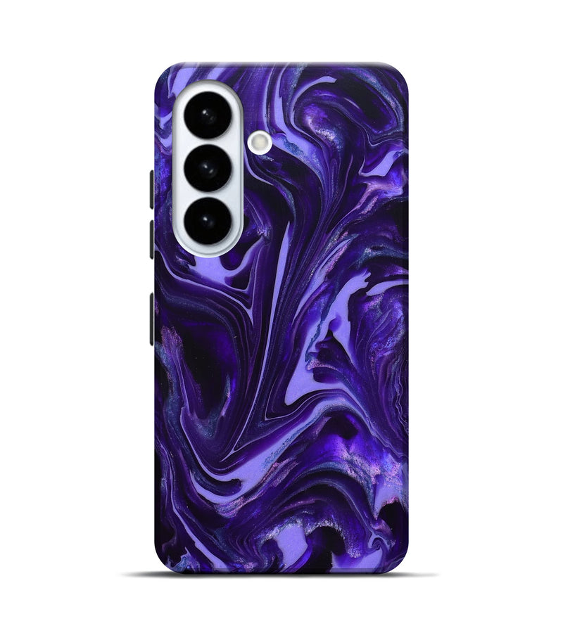 Galaxy S26 ResinArt Live Edge Phone Case - Karyn (Purple, 820707)
