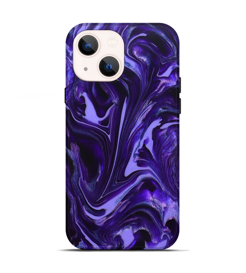 iPhone 13 ResinArt Live Edge Phone Case - Karyn (Purple, 820707)