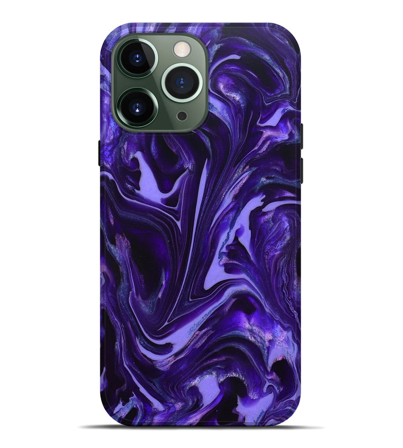 iPhone 13 Pro Max ResinArt Live Edge Phone Case - Karyn (Purple, 820707)