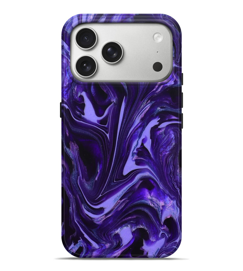 iPhone 17 Pro Max ResinArt Live Edge Phone Case - Karyn (Purple, 820707)