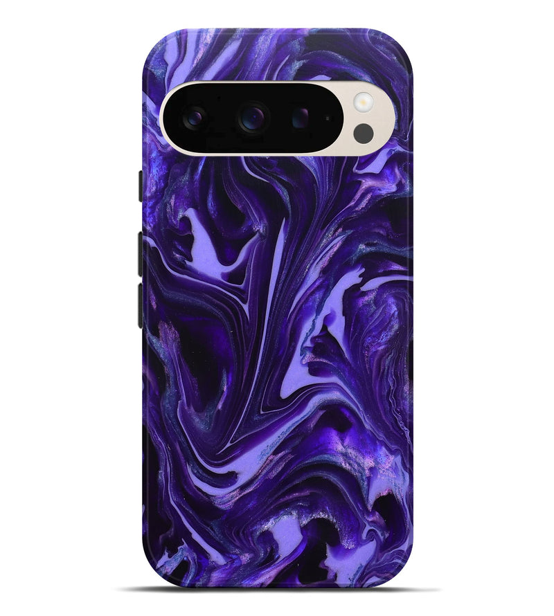 Pixel 10 Pro XL ResinArt Live Edge Phone Case - Karyn (Purple, 820707)