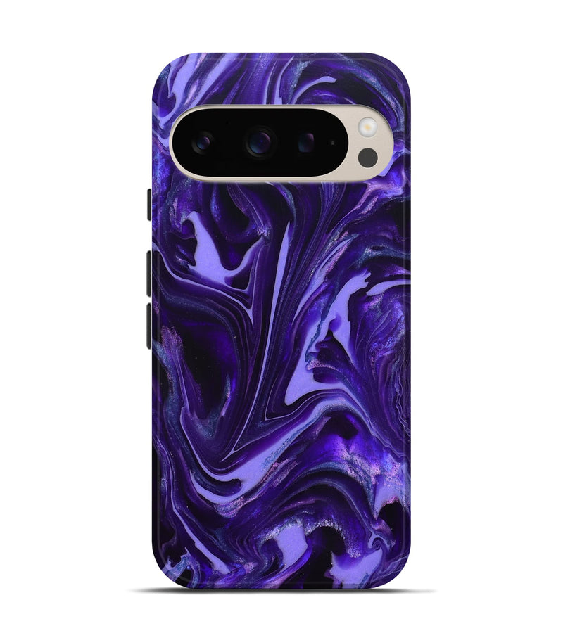 Pixel 9 ResinArt Live Edge Phone Case - Karyn (Purple, 820707)