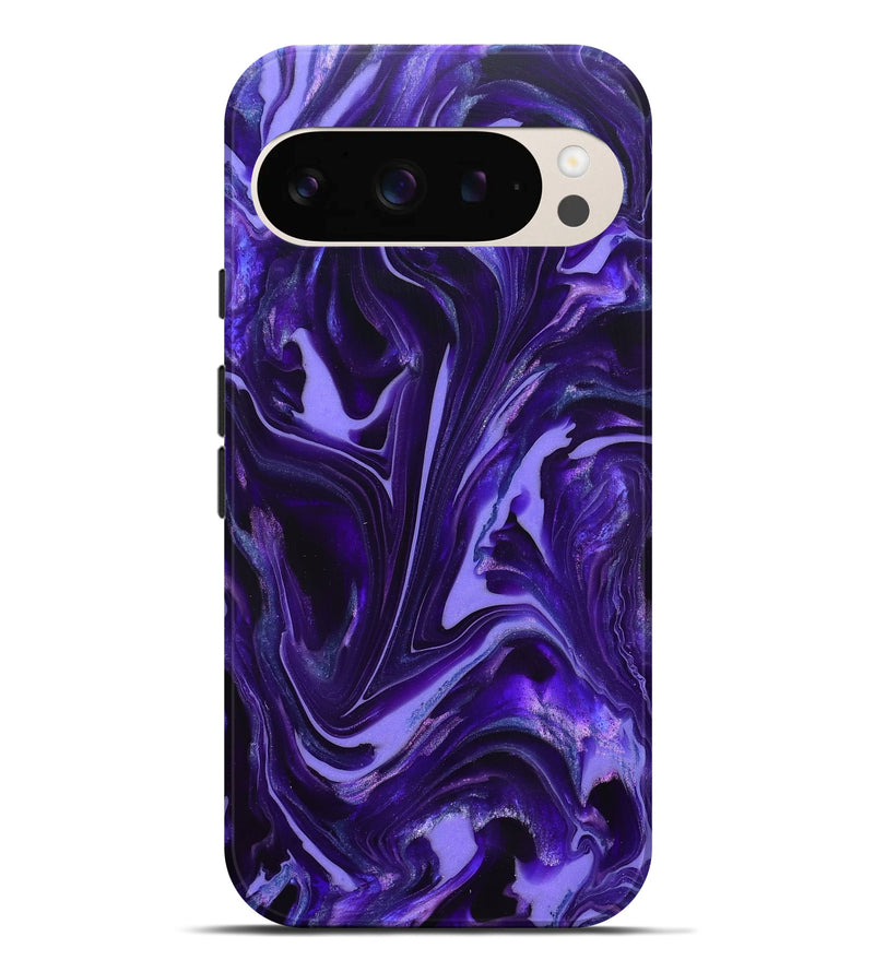 Pixel 9 Pro XL ResinArt Live Edge Phone Case - Karyn (Purple, 820707)