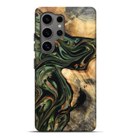 Galaxy S25 Ultra Wood Live Edge Phone Case - Duncan (Green, 820710)