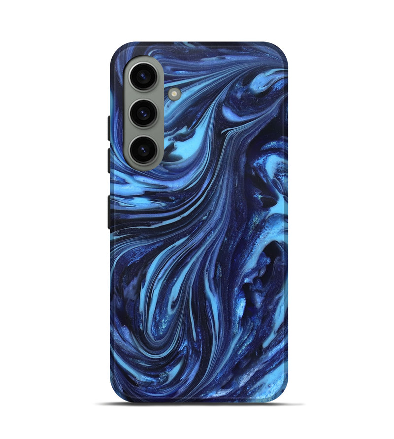 Galaxy S24 ResinArt Live Edge Phone Case - Aiyana (Blue, 820716)