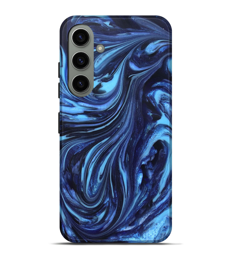 Galaxy S24 Plus ResinArt Live Edge Phone Case - Aiyana (Blue, 820716)