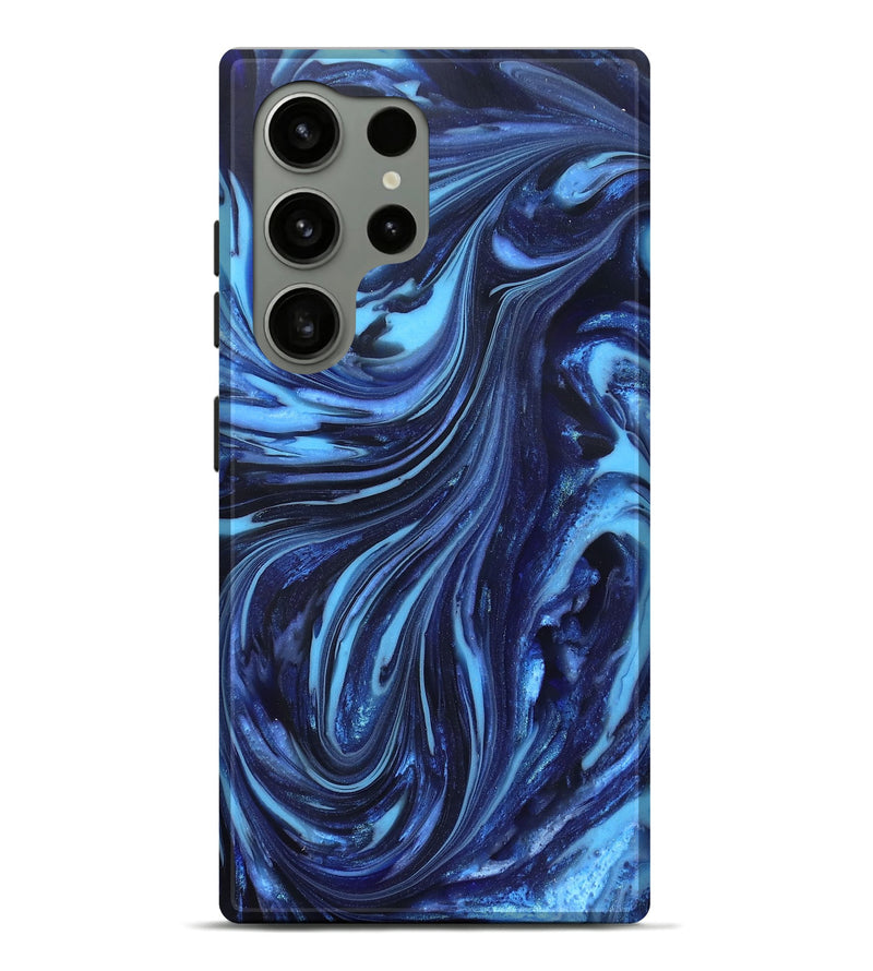 Galaxy S24 Ultra ResinArt Live Edge Phone Case - Aiyana (Blue, 820716)