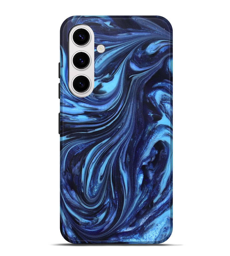 Galaxy S25 Plus ResinArt Live Edge Phone Case - Aiyana (Blue, 820716)