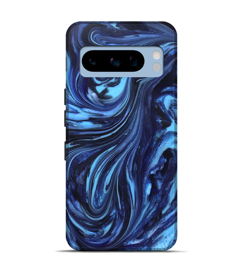 Pixel 8 Pro ResinArt Live Edge Phone Case - Aiyana (Blue, 820716)