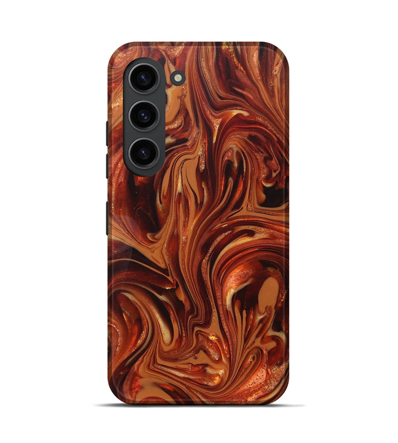 Galaxy S23 ResinArt Live Edge Phone Case - Stan (Ancient Olive, 820717)