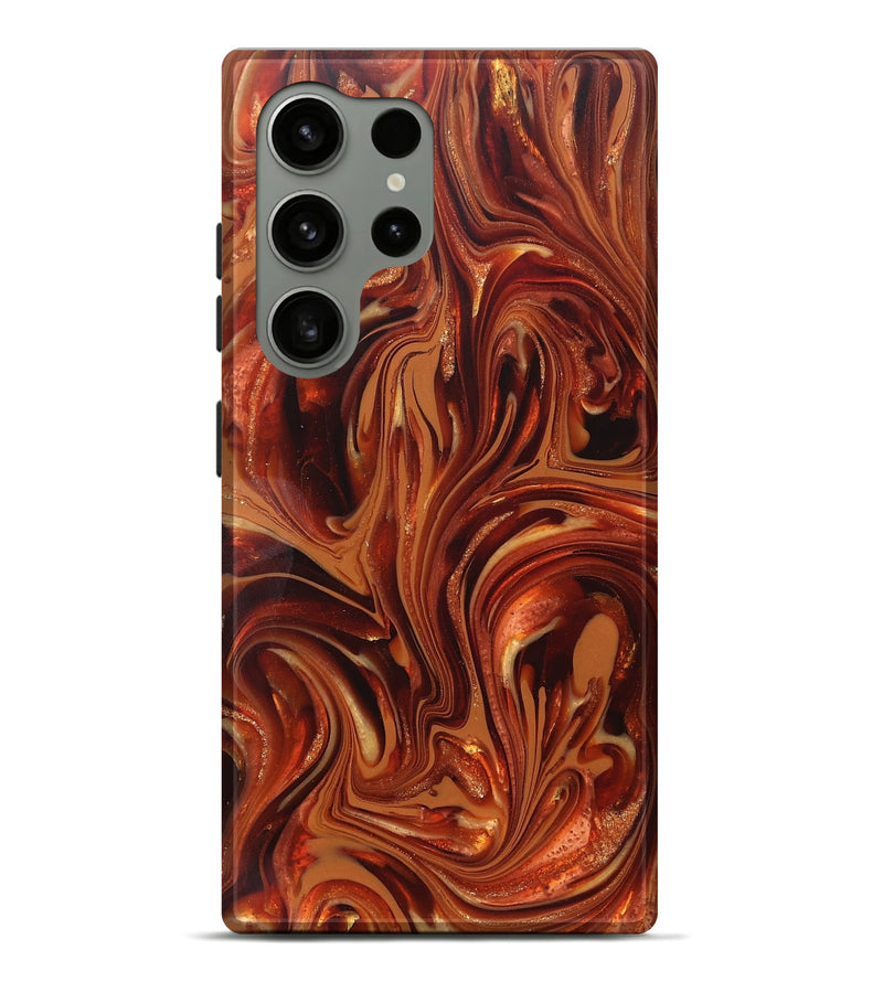 Galaxy S24 Ultra ResinArt Live Edge Phone Case - Stan (Ancient Olive, 820717)