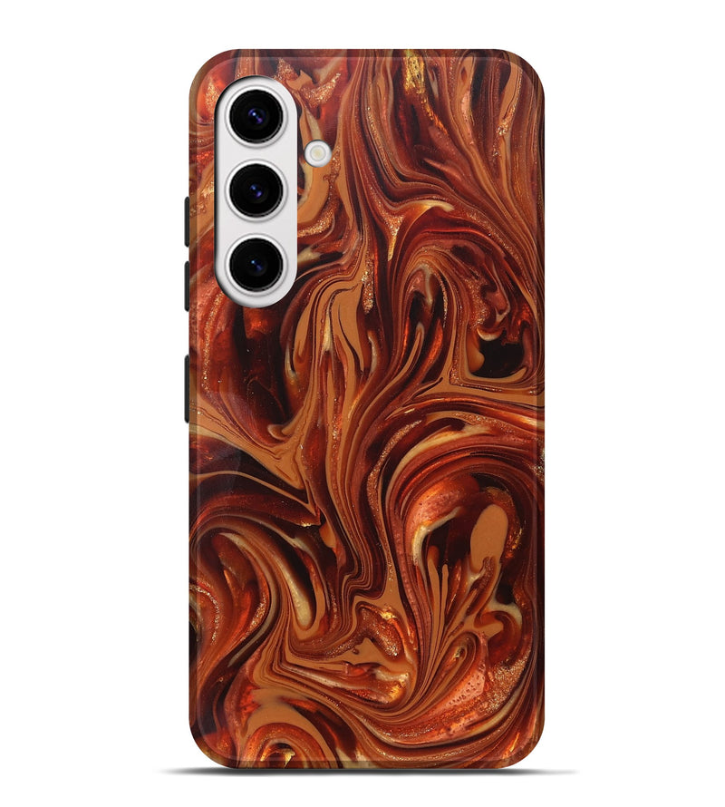 Galaxy S25 Plus ResinArt Live Edge Phone Case - Stan (Ancient Olive, 820717)