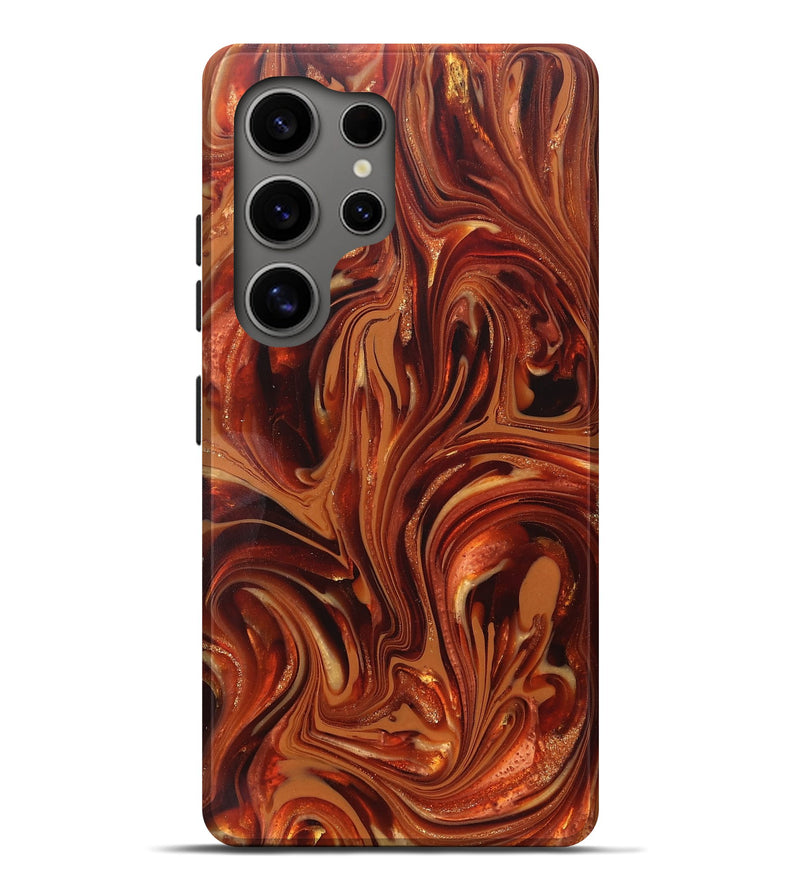 Galaxy S25 Ultra ResinArt Live Edge Phone Case - Stan (Ancient Olive, 820717)