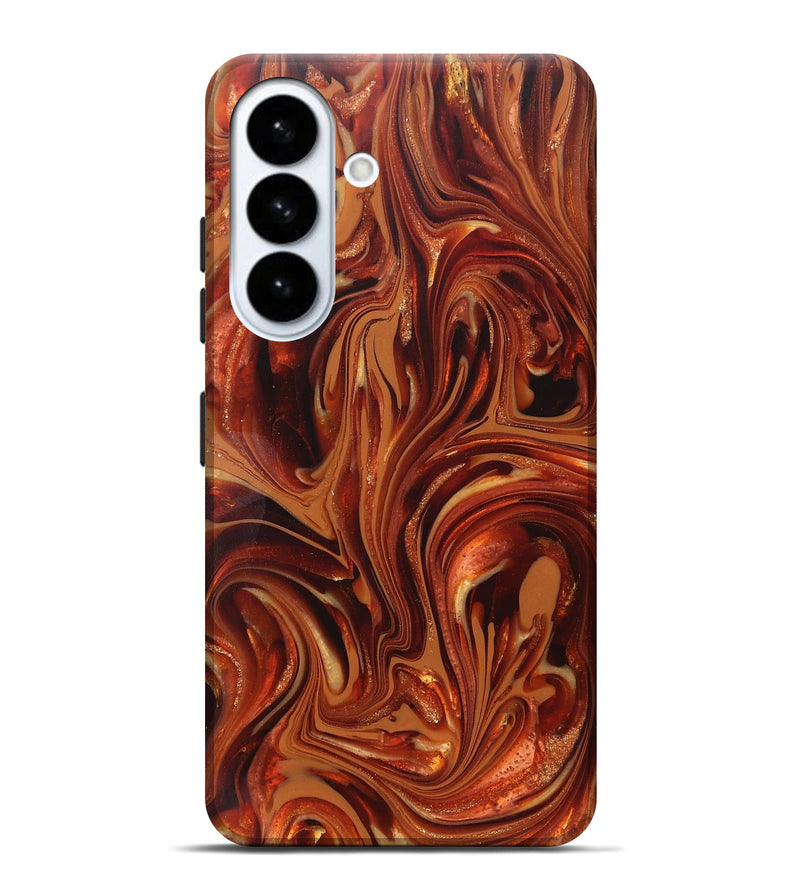 Galaxy S26 Plus ResinArt Live Edge Phone Case - Stan (Ancient Olive, 820717)