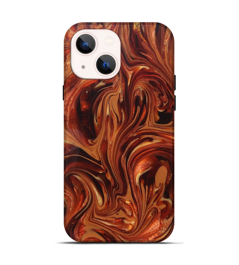 iPhone 13 ResinArt Live Edge Phone Case - Stan (Ancient Olive, 820717)