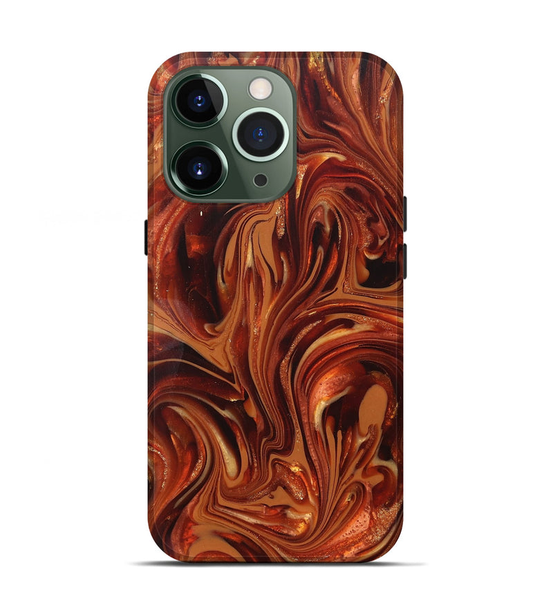 iPhone 13 Pro ResinArt Live Edge Phone Case - Stan (Ancient Olive, 820717)
