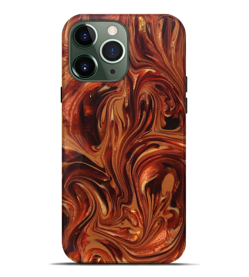 iPhone 13 Pro Max ResinArt Live Edge Phone Case - Stan (Ancient Olive, 820717)