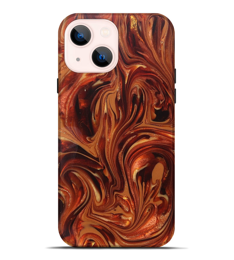iPhone 14 Plus ResinArt Live Edge Phone Case - Stan (Ancient Olive, 820717)