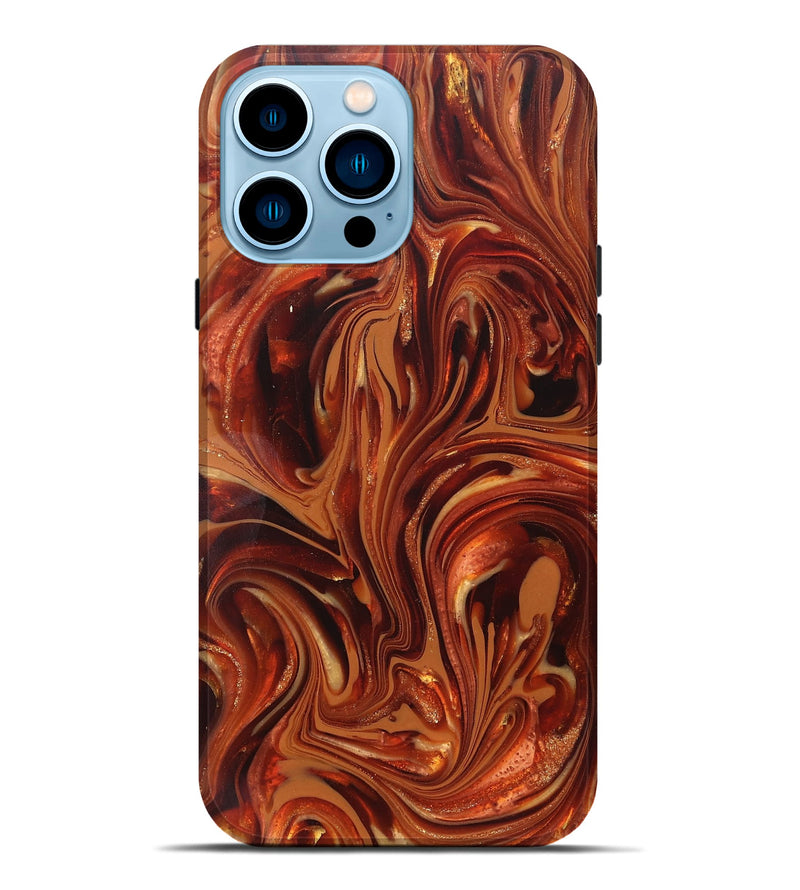 iPhone 14 Pro Max ResinArt Live Edge Phone Case - Stan (Ancient Olive, 820717)