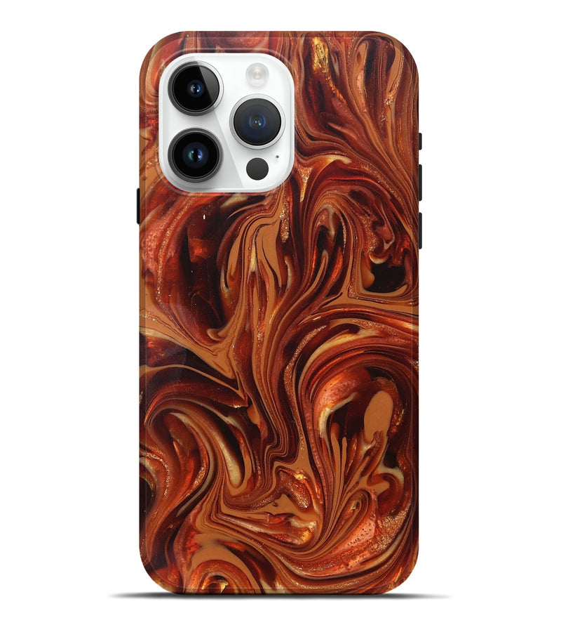 iPhone 15 Pro Max ResinArt Live Edge Phone Case - Stan (Ancient Olive, 820717)