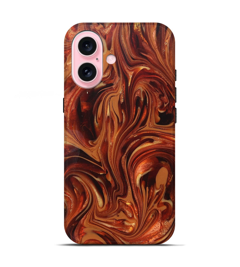 iPhone 17 ResinArt Live Edge Phone Case - Stan (Ancient Olive, 820717)