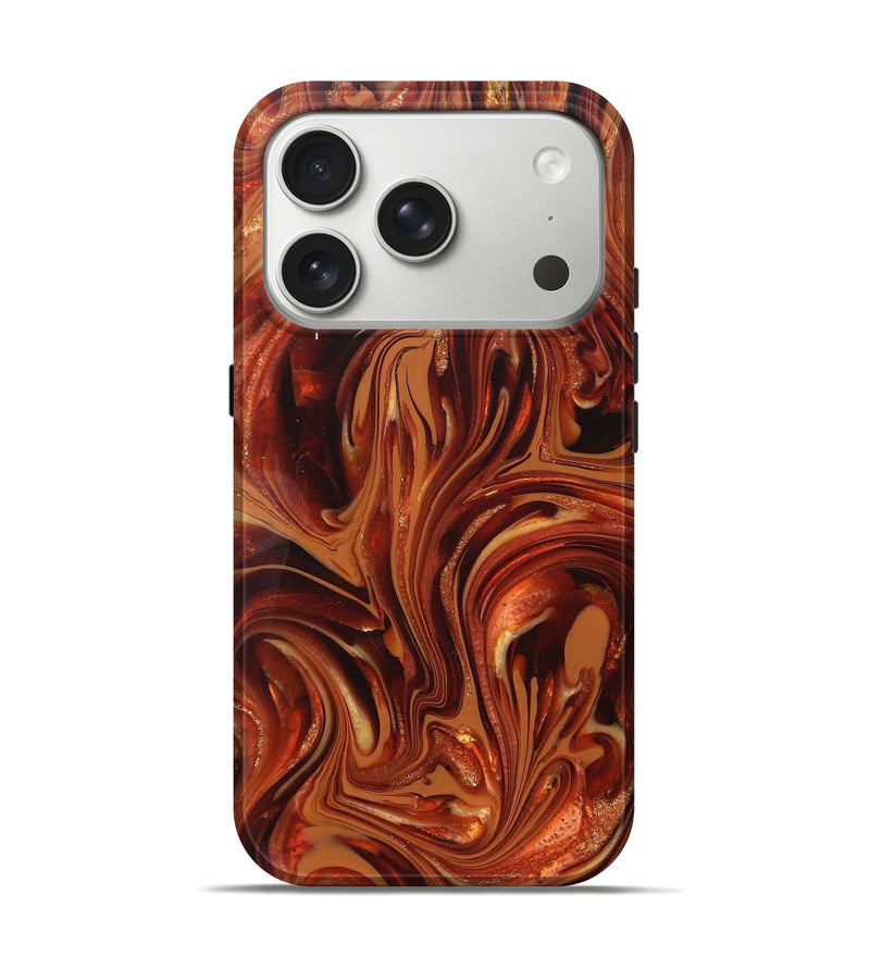 iPhone 17 Pro ResinArt Live Edge Phone Case - Stan (Ancient Olive, 820717)