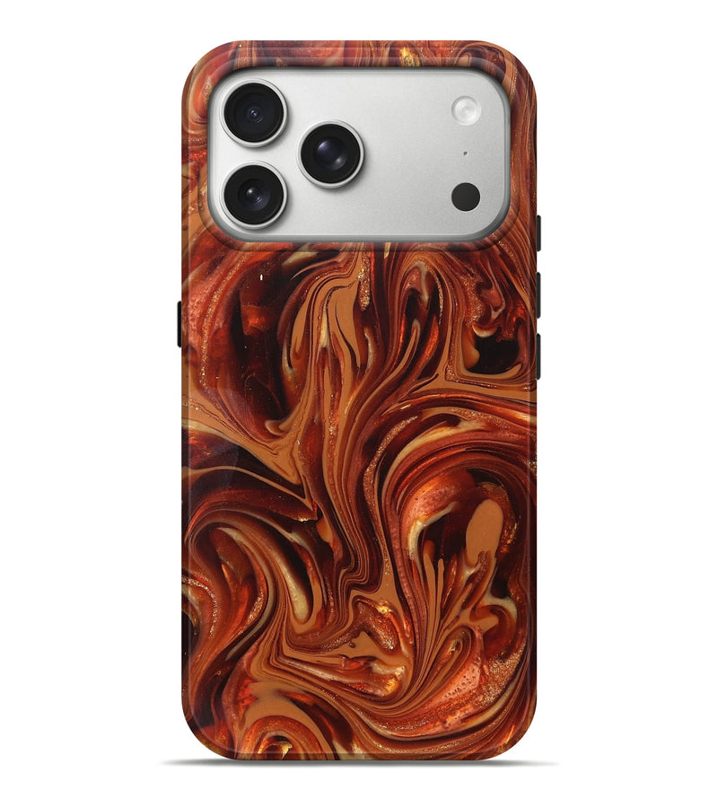 iPhone 17 Pro Max ResinArt Live Edge Phone Case - Stan (Ancient Olive, 820717)