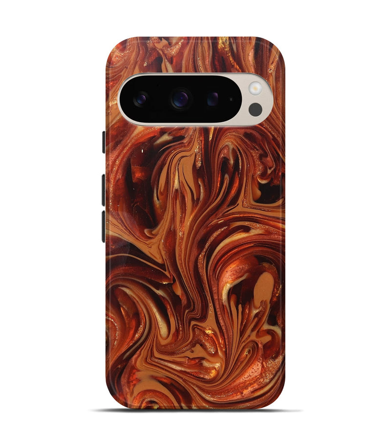 Pixel 9 ResinArt Live Edge Phone Case - Stan (Ancient Olive, 820717)
