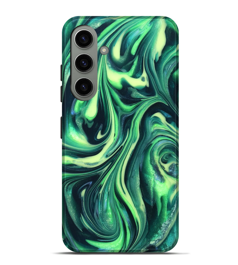 Galaxy S24 Plus ResinArt Live Edge Phone Case - Cori (Neon, 820719)