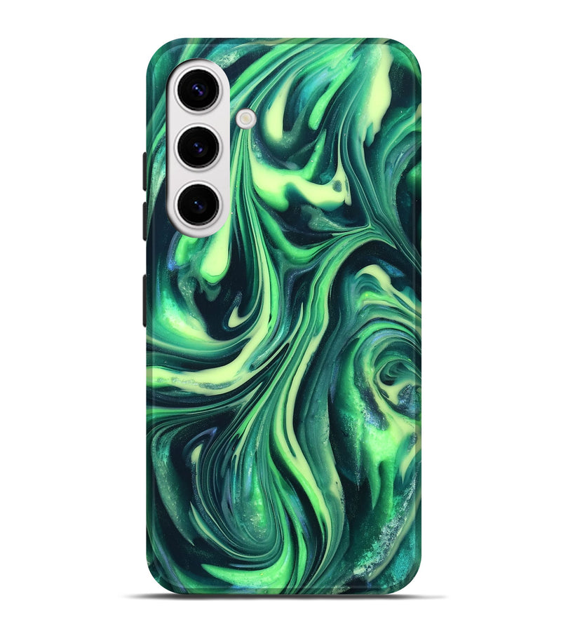 Galaxy S25 Plus ResinArt Live Edge Phone Case - Cori (Neon, 820719)