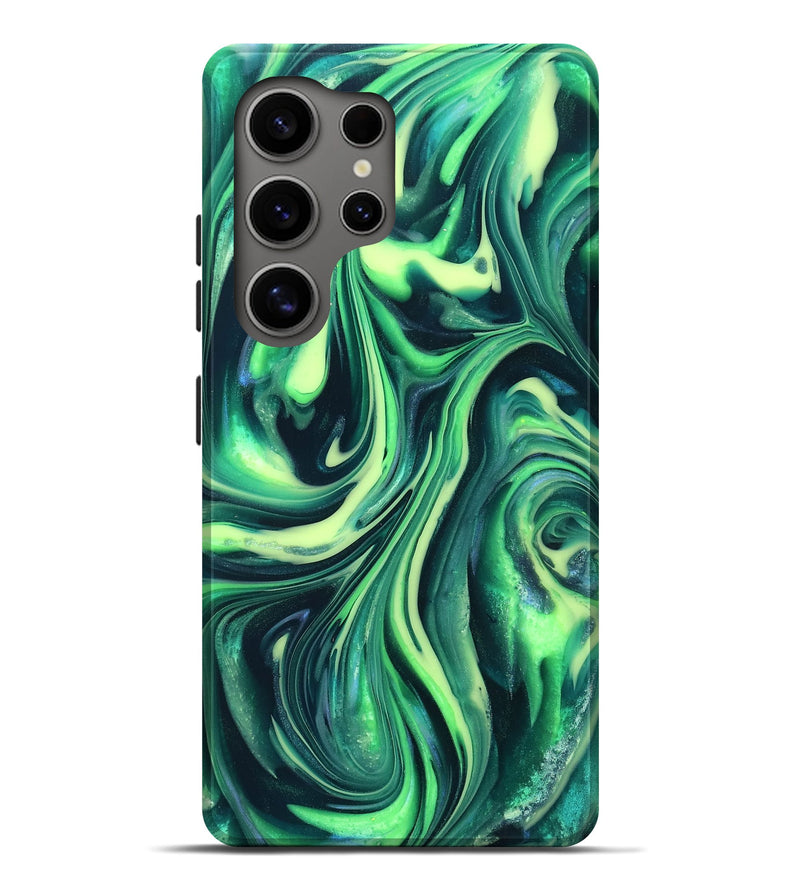 Galaxy S25 Ultra ResinArt Live Edge Phone Case - Cori (Neon, 820719)