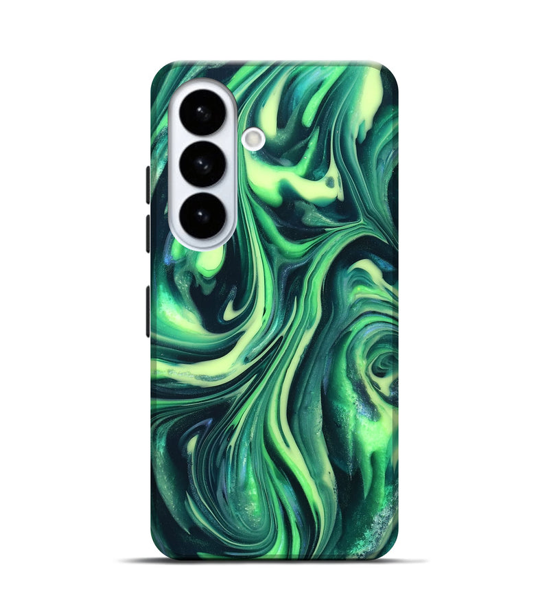 Galaxy S26 ResinArt Live Edge Phone Case - Cori (Neon, 820719)