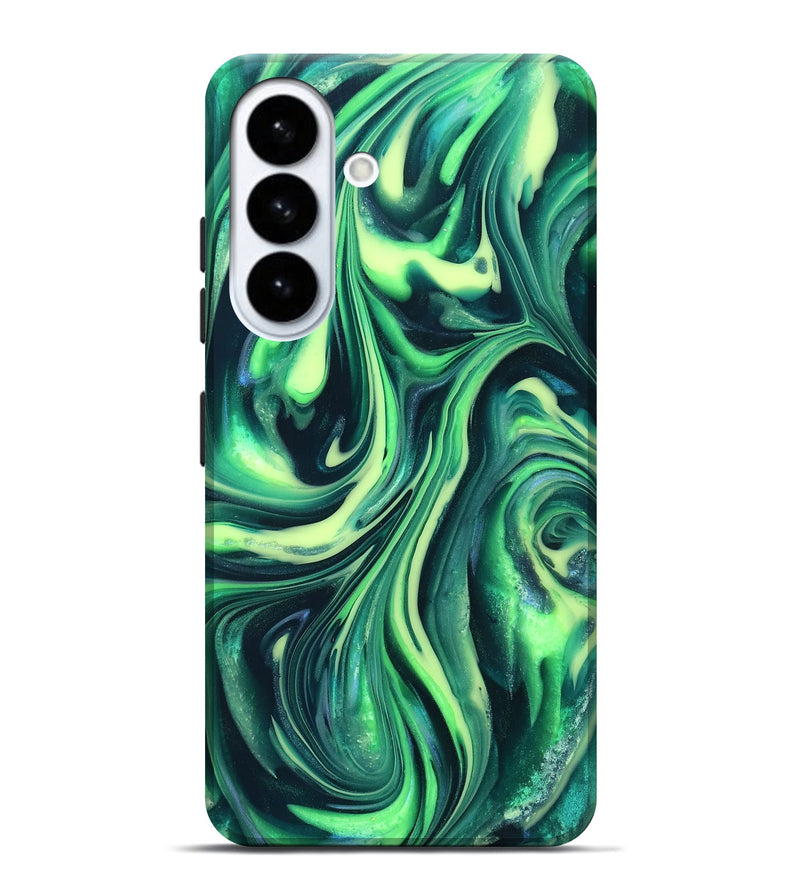 Galaxy S26 Plus ResinArt Live Edge Phone Case - Cori (Neon, 820719)