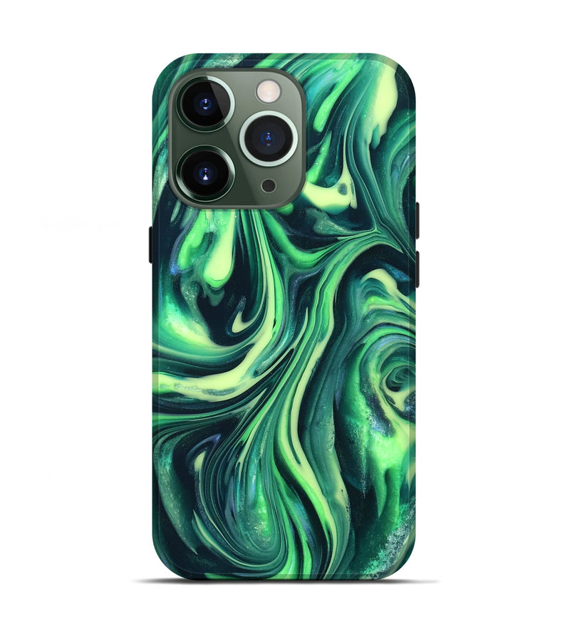 iPhone 13 Pro ResinArt Live Edge Phone Case - Cori (Neon, 820719)