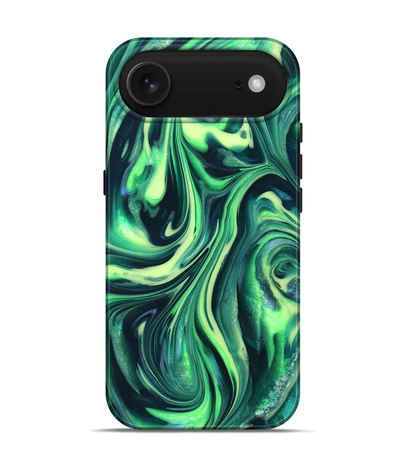 iPhone 17 Air ResinArt Live Edge Phone Case - Cori (Neon, 820719)