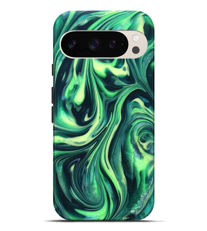 Pixel 10 Pro XL ResinArt Live Edge Phone Case - Cori (Neon, 820719)