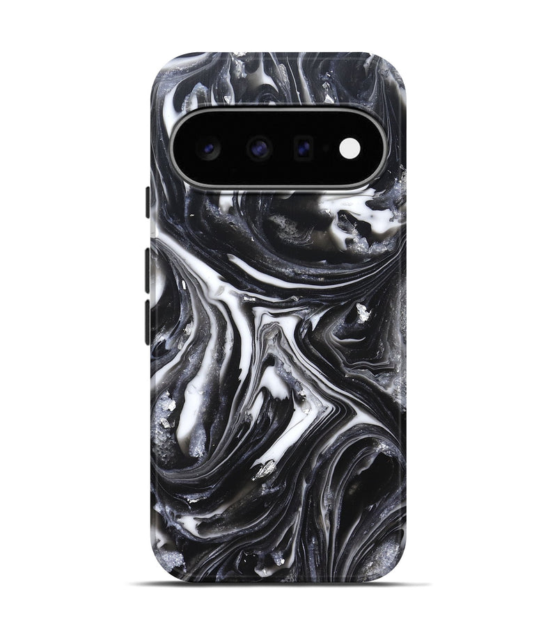 Pixel 11 Pro ResinArt Live Edge Phone Case - Doyle (Black & White, 820727)