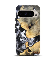 Pixel 10 Wood Live Edge Phone Case - Belen (Black & White, 820738)