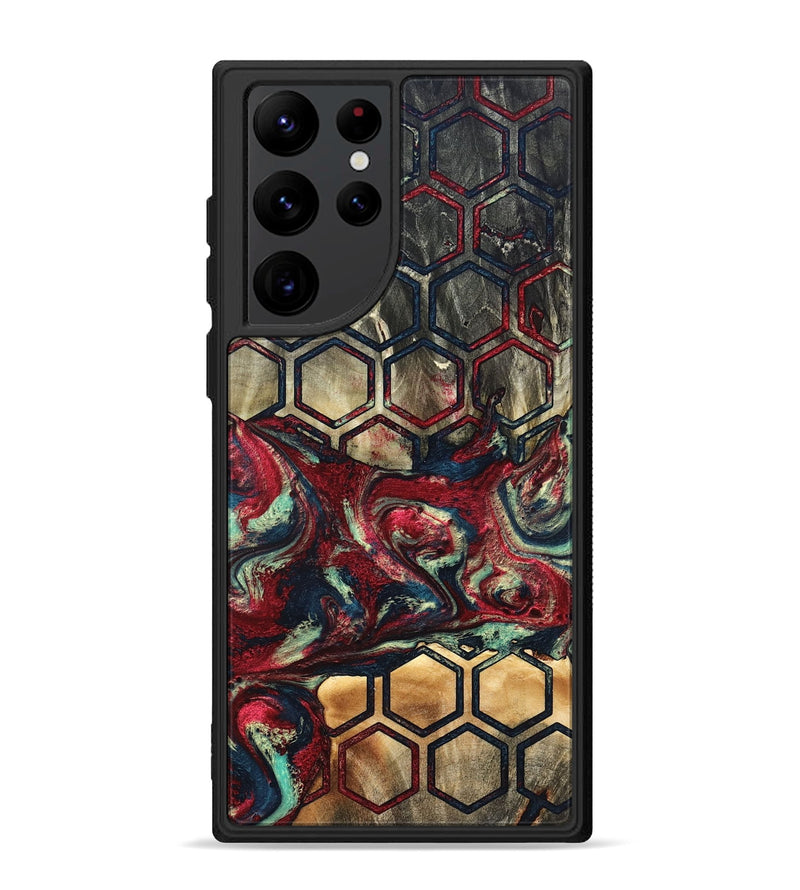 Galaxy S22 Ultra Wood Phone Case - Inaya (Pattern, 820745)