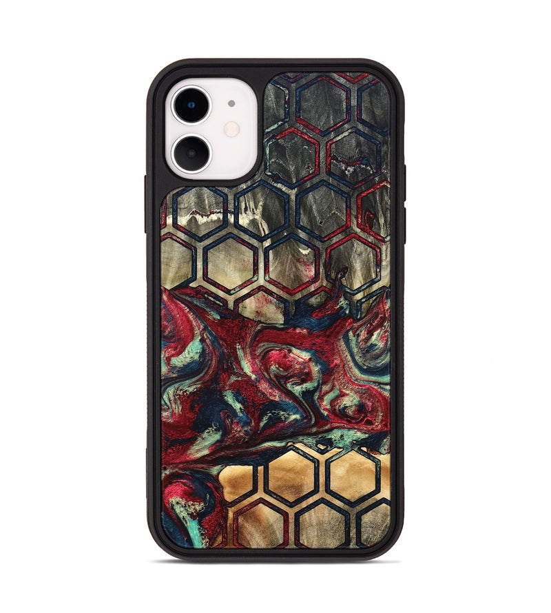 iPhone 11 Wood Phone Case - Inaya (Pattern, 820745)