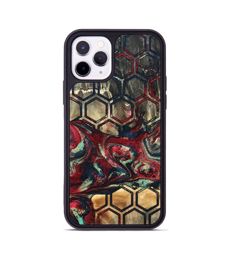 iPhone 11 Pro Wood Phone Case - Inaya (Pattern, 820745)