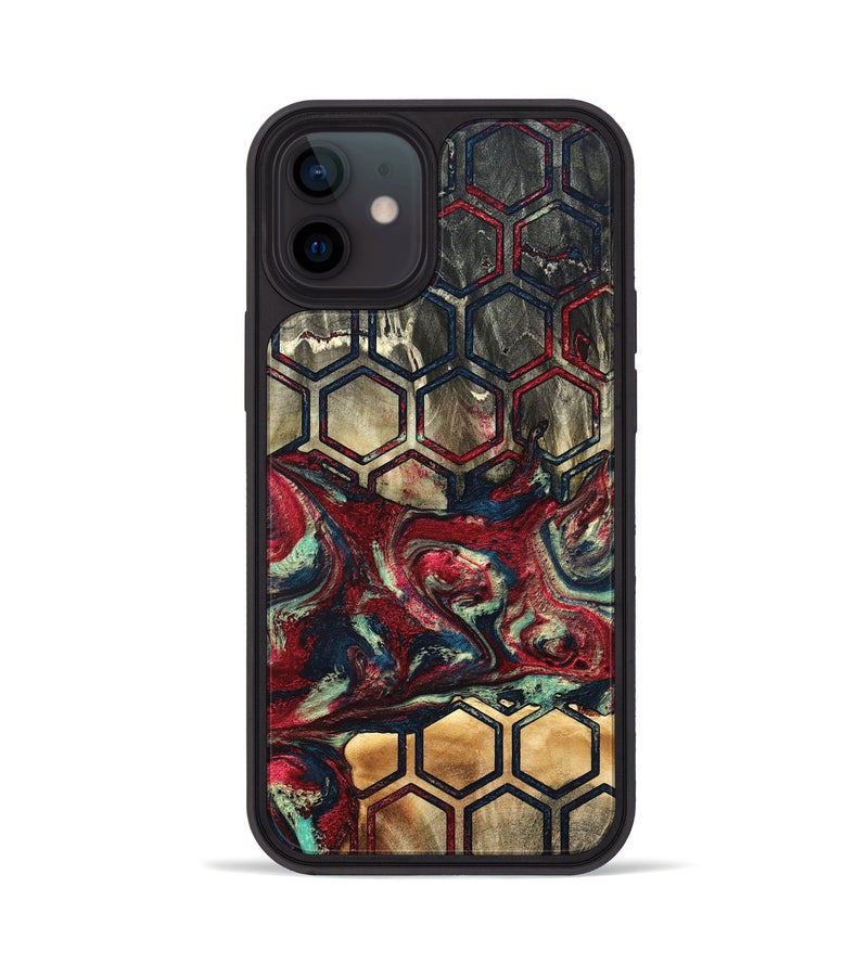 iPhone 12 Wood Phone Case - Inaya (Pattern, 820745)