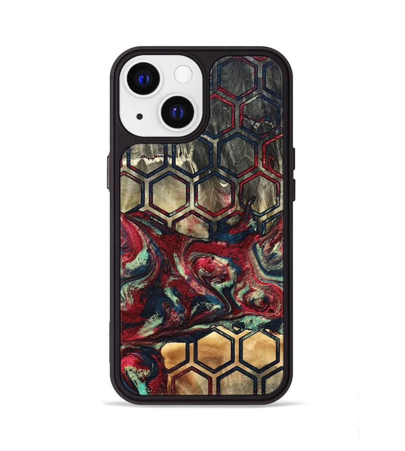 iPhone 13 Wood Phone Case - Inaya (Pattern, 820745)