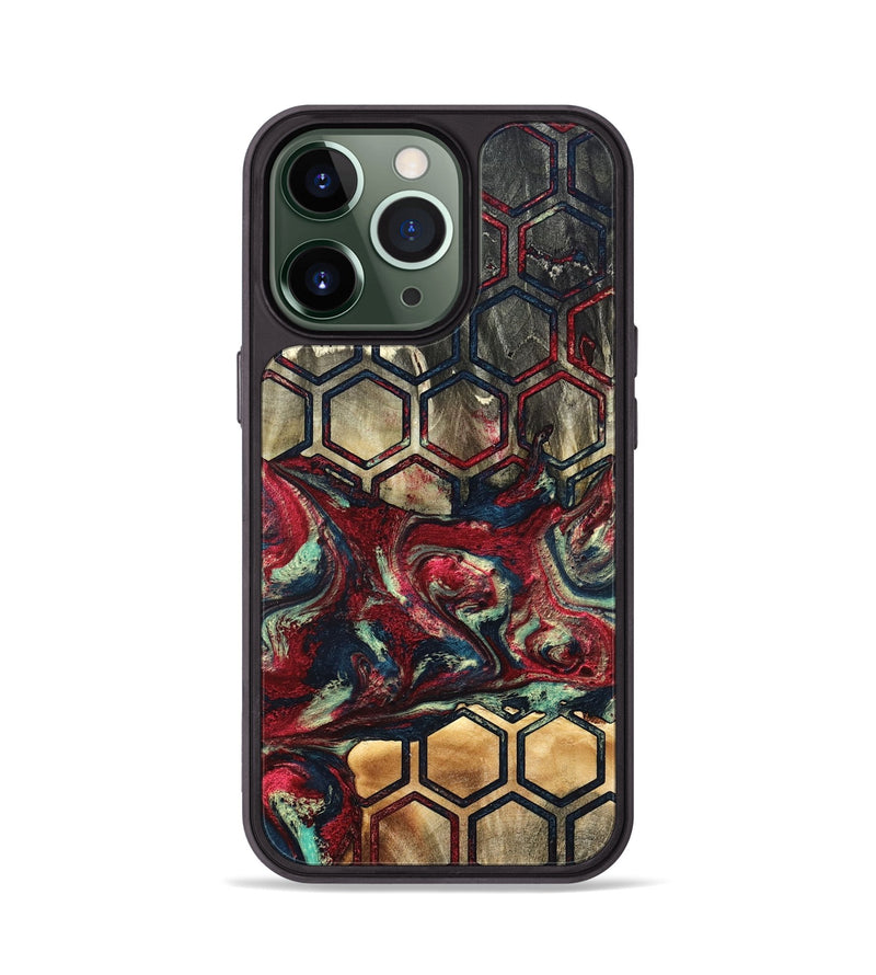 iPhone 13 Pro Wood Phone Case - Inaya (Pattern, 820745)