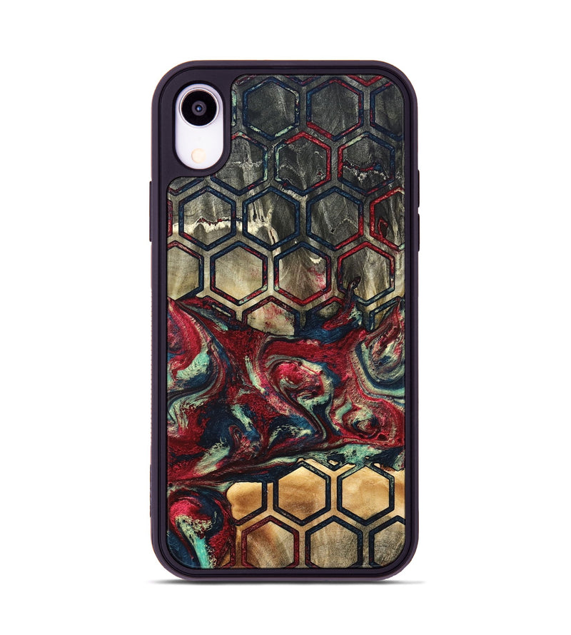 iPhone Xr Wood Phone Case - Inaya (Pattern, 820745)
