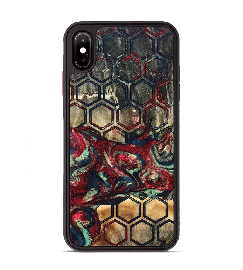 iPhone Xs Max Wood Phone Case - Inaya (Pattern, 820745)